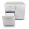 Adiroffice Kitchen Cabinet with 3-Drawers, 1-Door, Ready to Assemble Base in Grey 36 in width ADI902-B-36-N-GRY - alternate 2